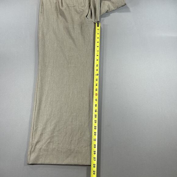 Djerf Avenue Ur An Angel Pants High Rise Wide Leg Pleated In Beige Womens Medium - Picture 3 of 6